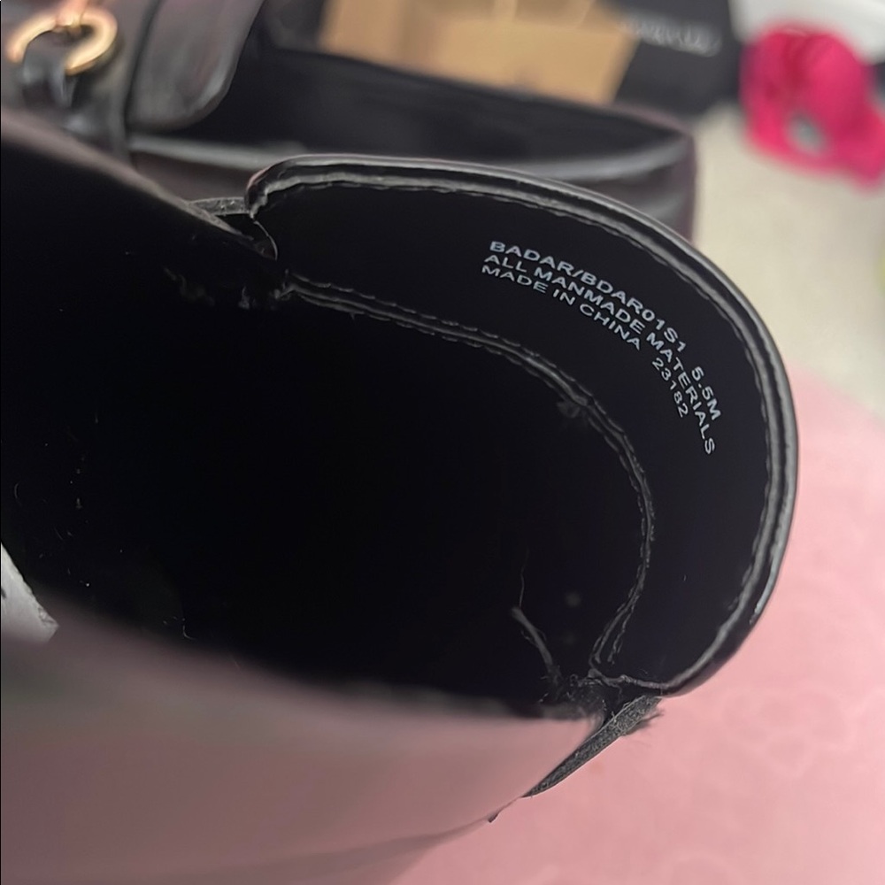 Stylish Black Loafers by Steve Madden - Picture 3 of 4